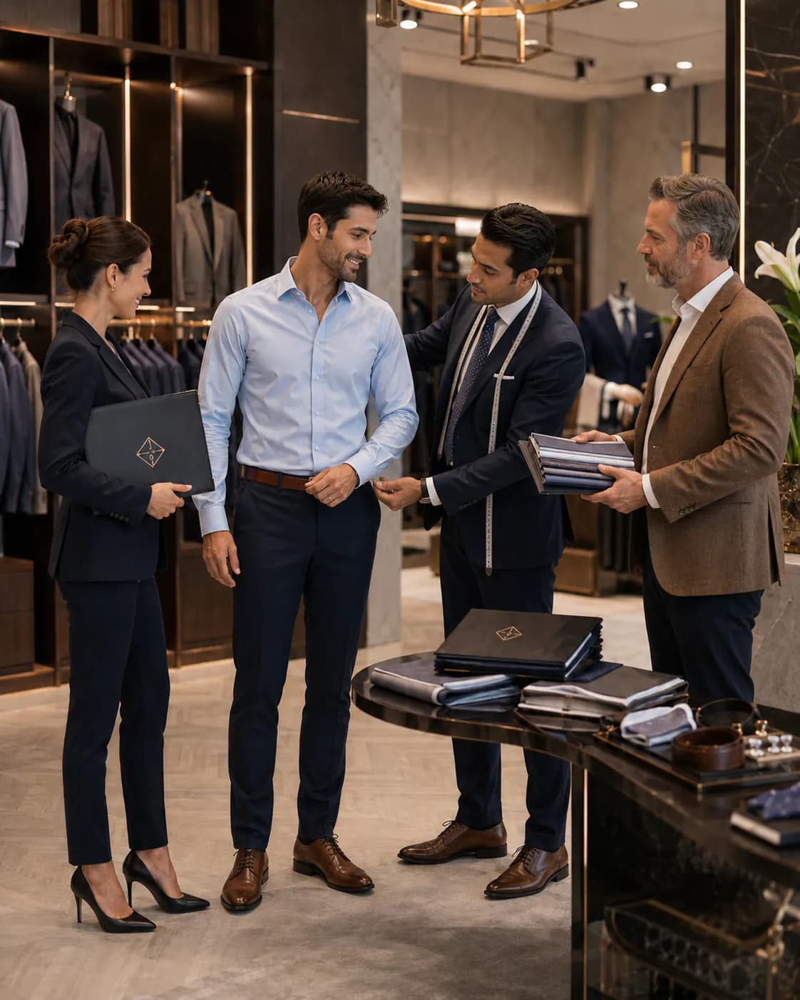Showroom de cămăși Made to Measure Merer